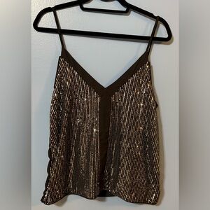 SHEIN Sequin Tank